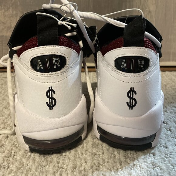 Nike Air More Money Mo Money White Black Red‎ Sneaker Shoes Size 8 US main image 4